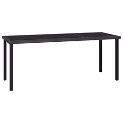 VidaXL 315116, Noir, 700 mm, 1800 mm, 730 mm