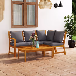 VidaXL 3057778 ensemble de meubles de jardin