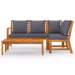 VidaXL 3057778 ensemble de meubles de jardin
