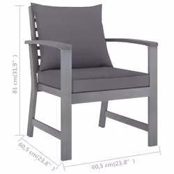 VidaXL 3057785 ensemble de meubles de jardin - Vue supplémentaire 8