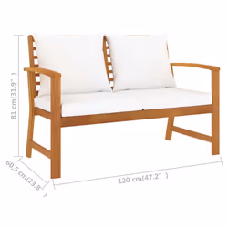 VidaXL 3057788 ensemble de meubles de jardin - Vue supplémentaire 8