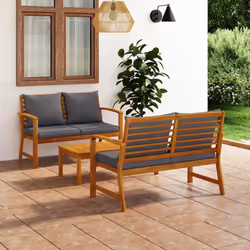 VidaXL 3057789 ensemble de meubles de jardin