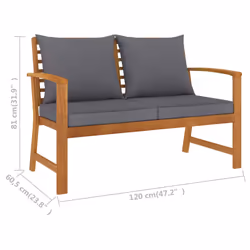 VidaXL 3057789 ensemble de meubles de jardin - Vue supplémentaire 8
