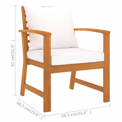 VidaXL 3057790 ensemble de meubles de jardin - Vue supplémentaire 8