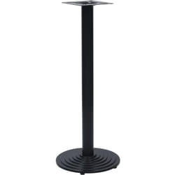 Vidaxl - Pied de table de bistro noir Ø43x107 cm fonte