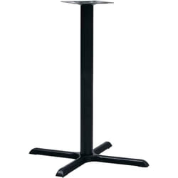 Pied de table de bistro Noir 76x76x107 cm Fonte Vidaxl