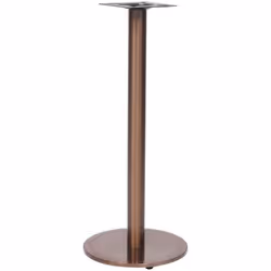 Transformez votre table de bistro en une pièce industrielle remarquable avec ce pied de table de bistro. Fabriqué en acier in ...
