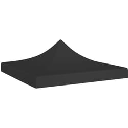 Vidaxl - Toit de tente de réception 3x3 m Noir 270 g/m²