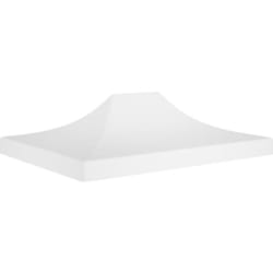 Vidaxl - Toit de tente de réception 4x3 m Blanc 270 g/m²