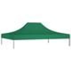vidaXL Toit de tente de réception 4x3 m Vert 270 g/m² - TU