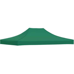 Toit de tente de réception 4,5x3 m Vert 270 g/m²