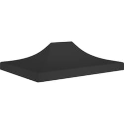 Vidaxl - Toit de tente de réception 4,5x3 m Noir 270 g/m²