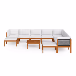 VidaXL 3057893 ensemble de meubles de jardin