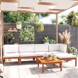 Cet ensemble de salon de jardin sera un choix idéal pour vous détendre, profiter du beau temps, faire une sieste ou discuter  ...