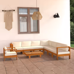 VidaXL 3057941 ensemble de meubles de jardin