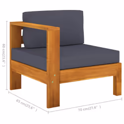 VidaXL 3057960 ensemble de meubles de jardin - Vue supplémentaire 8
