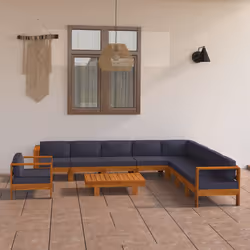 VidaXL 3057963 ensemble de meubles de jardin
