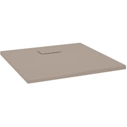 Vidaxl - Receveur de douche smc Marron 80x80 cm
