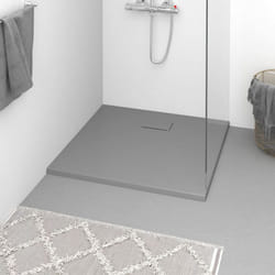 Vidaxl - Receveur de douche smc Gris 90x80 cm