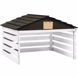Avec ce robuste garage de tondeuse à gazon, vous pouvez offrir une protection adéquate à votre travailleur acharné dans le ja ...