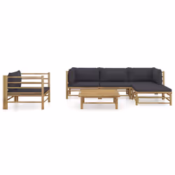 VidaXL 3058196 ensemble de meubles de jardin