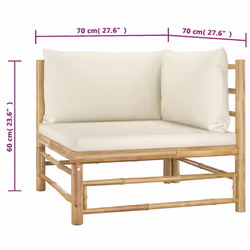 VidaXL 3058201 ensemble de meubles de jardin - Vue supplémentaire 7