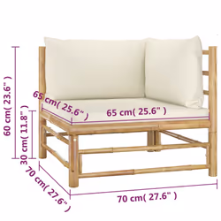 VidaXL 3058205 ensemble de meubles de jardin - Vue supplémentaire 7