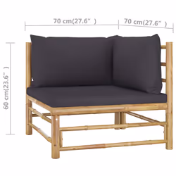 VidaXL 3058206 ensemble de meubles de jardin - Vue supplémentaire 7