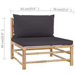 VidaXL 3058206 ensemble de meubles de jardin - Vue supplémentaire 8