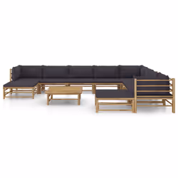 VidaXL 3058224 ensemble de meubles de jardin