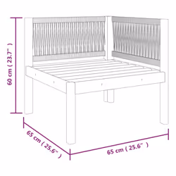 VidaXL 312428 banc de jardin - Vue supplémentaire 8
