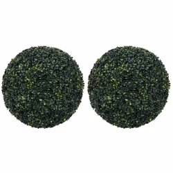 Cet ensemble de boules de buis artificielles sera parfait pour une utilisation intérieure et extérieure. Il peut être placé d ...