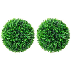 Vidaxl - Boules de buis artificielles 2 pcs 38 cm
