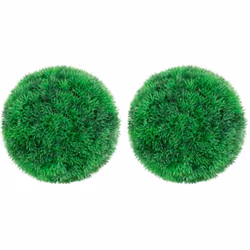 Cet ensemble de boules de buis artificielles sera parfait pour une utilisation intérieure et extérieure. Il peut être placé d ...