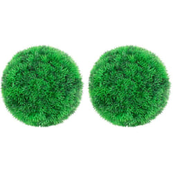 vidaXL Boules de buis artificielles 2 pcs 22 cm