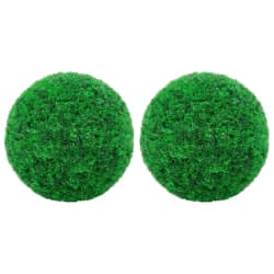 vidaXL Boules de buis artificielles 2 pcs 52 cm - TU