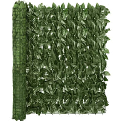 Vidaxl - cran de balcon avec feuilles vert foncé 600x100 cm