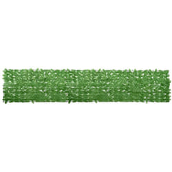 Vidaxl - cran de balcon avec feuilles vert 400x75 cm