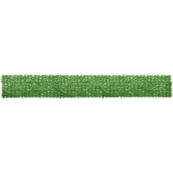 vidaXL Écran de balcon avec feuilles vert 600x75 cm