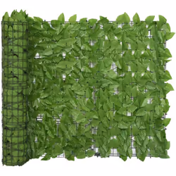 Cet écran avec des feuilles crée une intimité agréable et une ambiance chaleureuse sur votre balcon, terrasse ou dans le jard ...