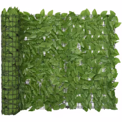 Cet écran avec des feuilles crée une intimité agréable et une ambiance chaleureuse sur votre balcon, terrasse ou dans le jard ...