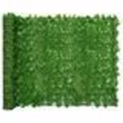 vidaXL Écran de balcon avec feuilles vert 300x150 cm - TU