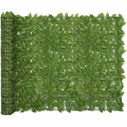 Cet écran avec des feuilles crée une intimité agréable et une ambiance chaleureuse sur votre balcon, terrasse ou dans le jard ...
