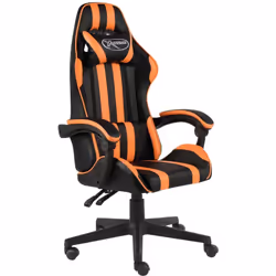 VidaXL 20524, 1 pièce(s), Simili-cuir, Acier, Noir, Orange