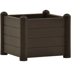 Vidaxl - Lit surélevé de jardin pp Moka 43x43x35 cm