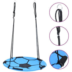 Vidaxl - Balançoire nid d'oiseau Motif de ballon de foot 100 cm