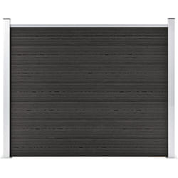 Vidaxl - Panneau de clôture wpc 180x146 cm Gris