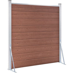 Vidaxl - Supports pour poteau de clôture 2 pcs Acier galvanisé
