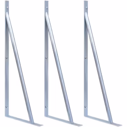 Vous pouvez fixer vos clôtures de jardin au sol avec ces supports pour poteaux de clôture. Fabriquées en acier galvanisé, les ...