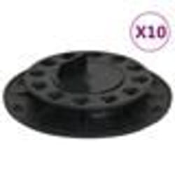 vidaXL Pieds de terrasse réglables 10 pcs 20-30 mm